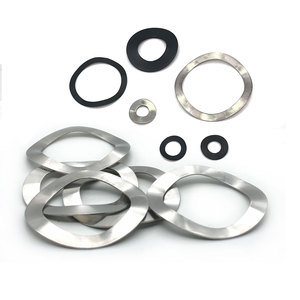Rondelles de réglage pour pédalier de vélo 24 mm 30 mm, rondelles ondulées en acier inoxydable fendues - Product Image 4