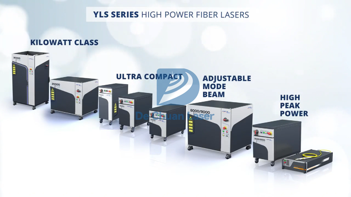 アンプ IPG Laser ECO Series WCPS-8000-152 8000W IPG YLS-8000-U CW Fiber Laser Source for Fiber Laser Cutting