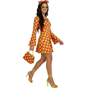 L <strong>Plus</strong> <strong>Size</strong> Ethnic Print Women's Dress <strong>70s</strong> 80s Retro Disco Costume Halloween Party Performance <strong>Outfit</strong> Carnival Costume Vestidos - Product Image 6