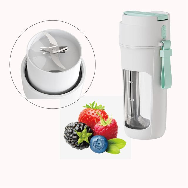 2022 Rechargeable Manual Press Hand Juicer USB Portable Blender Mini Travel Blender
