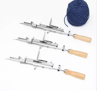 Portable Type manche en bois tapis touffetage tapis Machine à tisser main touffetage pistolet coupe Pile tapis touffetage pistolet