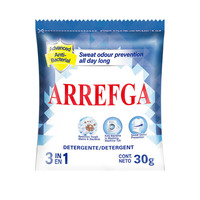 Usine de détergent en poudre de haute qualité 30g vente en gros en Chine savon de lavage pas cher de meilleure qualité pour le fournisseur de vêtements en Afrique