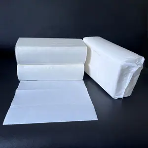 Hand Paper Towels Folded Eco Friendly N Fold Z Fold Multi Fold 1/2 Ply Disposable Hand Dryer Embossing Soft Paper Tissue Hand Paper Towel