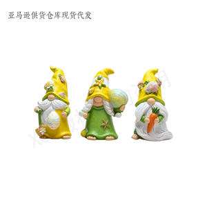 <span class=keywords><strong>Trio</strong></span> de gnomes sur le thème de la plage en polyrésine personnalisée, figurines de château de sable, accents décoratifs côtiers, cadeau idéal pour les amateurs de décoration estivale - Product Image 3