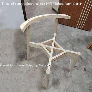 Sedia da Pranzo Moderna in Tessuto Teddy <span class=keywords><strong>Bianco</strong></span> con Gambe in <span class=keywords><strong>Legno</strong></span> e Schienale in Bouclé, Pannello in Compensato, Arredamento per Casa e Ufficio, Ideale per Caffetterie - Product Image 5