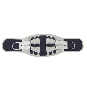 Ceinture de soutien lombaire avec plaque en acier, protection universelle de la taille pour la course à pied, le cyclisme, le volley-ball J13012GY - Product Image 1