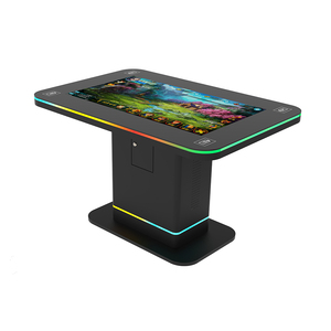 Layar LCD Interaktif Tahan Air 43 Inci <span class=keywords><strong>Multi</strong></span> <span class=keywords><strong>Touch</strong></span>, Meja Permainan Pintar Kopi dengan Sentuhan untuk Mal Restoran - Product Image 1