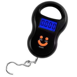 RTS Factory <span class=keywords><strong>Electronic</strong></span> <span class=keywords><strong>50kg</strong></span> 10g Hänge waage LCD-Küche Digital waage Hintergrund beleuchtung Angel gewichte Taschen reisegepäck waage - Product Image 2