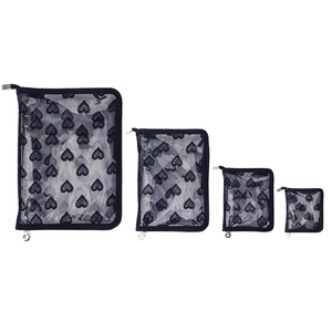 A5 A6 A8 A9 zippered chất kết dính Bìa rõ ràng PVC dây kéo chất kết dính thư mục ren trang trí Loose-Leaf máy tính xách tay kế hoạch tổ chức - Product Image 1