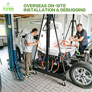 Индивидуальная литиевая батарея EV с системой охлаждения 345 В 512 В Высоковольтная аккумуляторная батарея 30 кВтч 60 кВтч 80 кВтч - Product Image 4