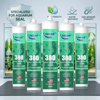 Scellant en silicone transparent pour aquarium de haute qualité à un composant, adhésif à faible coût pour le verre GP-04