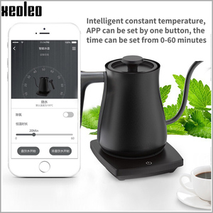 Hervidor de café XEOLEO de 800ML, Cafetera Inteligente, tetera de 1350W, temperatura <span class=keywords><strong>Variable</strong></span>, calentamiento rápido, olla hirviendo eléctrica para café/té - Product Image 4