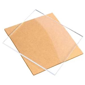 Customized Acrylic <b>Sheet</b> Transparent PMMA Board Lightweight Display Rack Material For Signage And Shelves - Product Image 1