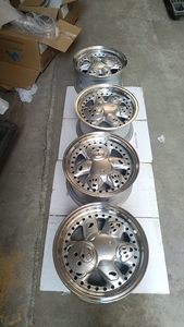 4X100 Pcd 15X8 15 pouces en alliage coulé Deep Dish Teddy Bear jantes de voiture quantité minimale de commande bas pour Cromado - Product Image 2