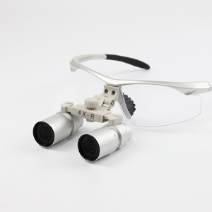 Loupe dentaire chirurgicale médicale 4X avec serre-tête métallique, lunettes dentaires pour dentiste - Product Image 3
