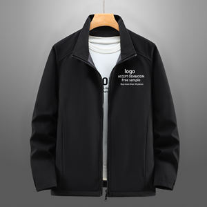 Herren Freizeit jacke Outdoor Sportswear Wind breaker Jacke Herren Outdoor Stehkragen Business Jacke - Product Image 1