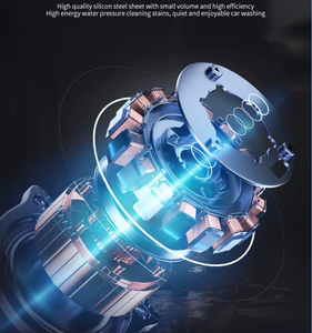 ماكينة غسيل السيارات النفاثة ، تعمل بالكهرباء ، بسيطة التشغيل ، مع أنابيب خراطيم مسدس المياه - Product Image 3