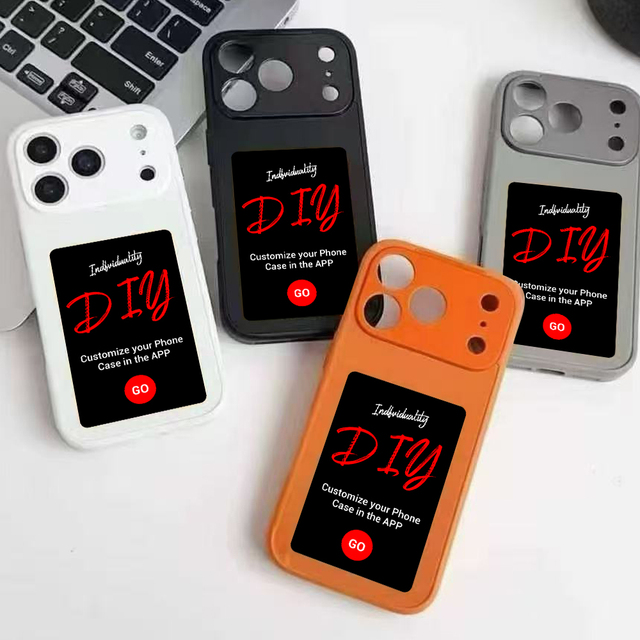 JOYPORODO B158 NFC Smart DIY Picture Mobile Back Cover for iPhone 17 16 15 Pro Max E-ink Phone Case Custom Android for Samsung