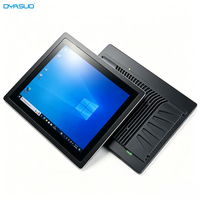 PC industriel encastrable 15,6 pouces Intel Core i5 sans ventilateur, écran tactile capacitif/résistif, 4G/WiFi/Ethernet, IP65, aluminium