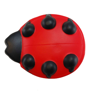 Balle anti-stress en mousse PU personnalisable avec logo, en forme de coccinelle, à remontée lente, jouet à presser pour enfants et adultes - Product Image 3