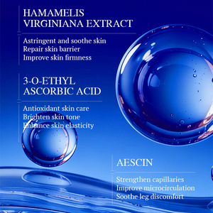 Crème pour les jambes KORMESIC Private Label 150g, crème pour les varices, soin du corps, lotion hydratante, lissante, rafraîchissante, effet réparateur - Product Image 5
