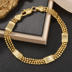 Bracelet de mode pour femme, ornement sphérique poli scintillant, soyeux, magnifique, élégant, vente en gros - Product Image 4