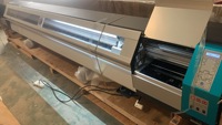 Galaxy-máquina trazadora de impresora solvente ecológica de inyección de tinta de gran formato, 3,2 m, con 2 uds. de cabezales i3200 en Shanghai