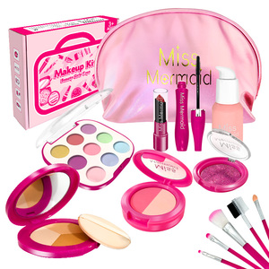 Kit de Maquillage en Plastique Non Toxique pour Enfants Filles, Set de Jouets de Simulation Cosmétique pour Jeu d'Imitation, Dropshipping Shopify - Product Image 3