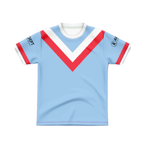 Maillot de rugby pour homme 2026 NRL Sydney Roosters ANZAC Day Cup édition commémorative bleu Bondi - Product Image 4