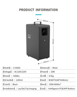 Machine électrique de diffuseur de parfum avec le ventilateur branchent le diffuseur commercial d'hôtel de barre avec le système de la CAHT