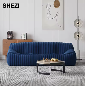 أريكة على الطراز الاسكندنافي بتصميم بسيط وأحدث تصميم أريكة لغرفة المعيشة للبيع من SHEZI - Product Image 1