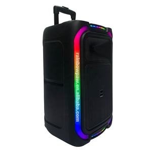 Enceinte de graves Kts <span class=keywords><strong>Bts</strong></span> 12 pouces Enceinte sans fil Bluetooth Enceinte de fête en plein air Enceinte de karaoké avec deux microphones <span class=keywords><strong>Bts</strong></span>-1890 - Product Image 5