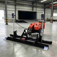 Machine de nivellement laser pour béton Huaang, 3 kW, moteur haute efficacité, plaque vibrante de 2525 mm pour usage industriel