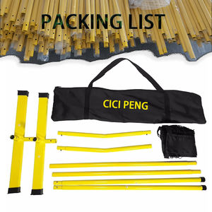 Portatile <span class=keywords><strong>Mini</strong></span> <span class=keywords><strong>Pickleball</strong></span> pratica rete 4*3 ft regolabile altezza Set up rapido Design leggero e resistente - Product Image 4