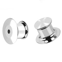 Fermoirs magnétiques à tête plate pour badges, attaches-clips pour convertisseur de badges