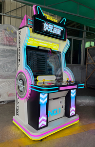 Macchina Arcade Classica da 32 Pollici con Gettoniera, 2 <span class=keywords><strong>Videogiochi</strong></span> in Inglese, Struttura in Metallo, Giochi <span class=keywords><strong>di</strong></span> Combattimento <span class=keywords><strong>per</strong></span> <span class=keywords><strong>6</strong></span>+ <span class=keywords><strong>Anni</strong></span>, 1 Anno <span class=keywords><strong>di</strong></span> Garanzia - Product Image 5