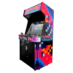 Máquina Arcade Vertical de 4 Jugadores con Pantalla de 32 Pulgadas, Máquina de Juegos de Lucha Arcade Retro que Funciona con Monedas - Product Image 3