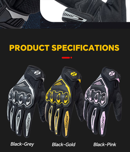 Nuevos Guantes Transpirables para Motociclismo, Pantalla Táctil, Malla, Casuales, para Exteriores - Product Image 6