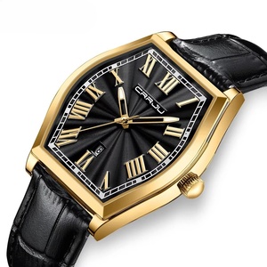 Reloj de cuero informal para hombre, esfera clásica con números romanos, multifunción, luminoso, de cuarzo, resistente al agua 3ATM - Product Image 2