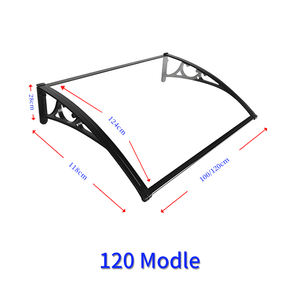 Toldo de <span class=keywords><strong>policarbonato</strong></span> personalizado <span class=keywords><strong>precio</strong></span> <span class=keywords><strong>para</strong></span> puerta de entrada - Product Image 6