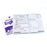 Impresión bajo demanda de tapa blanda Libro de inglés primario Encuadernación perfecta Papel offset Buena calidad
