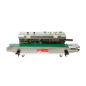 SPK-980 Semi-Automatic Continuous Horizontal Bag Sealing Machine for Beverages <b>Foil</b> Film & Paper Packaging Pouches - Product Image 1