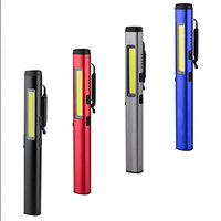 Lampe torche LED multifonctionnelle rechargeable Lampe UV 365nm avec corps en alliage d'aluminium Lampe de travail COB