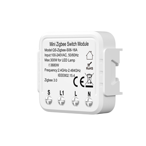 16A 100-240V Zigbee Akıllı Anahtar Modülü PC Malzemesi WIFI Ev Kullanımı İçin Uygulama Kontrolü 15mm Kalınlıkta Küçük Montaj Kutusu Uyumlu - Product Image 2
