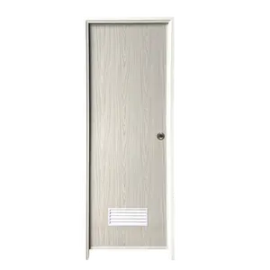 P003 China Supplier WPC Door Skin Plastic Coated Internal UPVC Doors