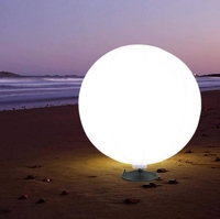 Sphère de lumière LED de globe d'événement d'éclairage de lune de RVB et forme faite sur commande pour la décoration