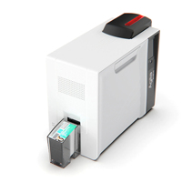 Imprimante de cartes Evolis Agilia Retransfer HD recto-verso pour cartes PVC CR80, cartes à puce, cartes d'identité d'employé, badges de sécurité gouvernementaux, IC NFC