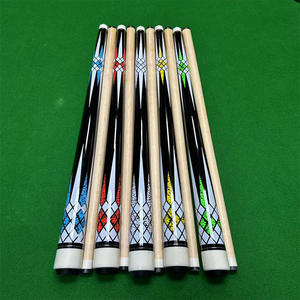 Taco de billar de nueve bolas con extremos grandes y pequeños, taco de billar duradero para snooker y billar. - Product Image 4