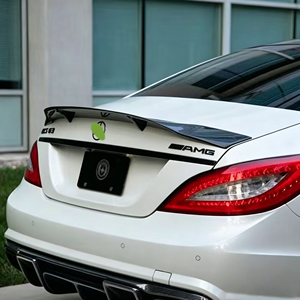 สปอยเลอร์หลังคาทรง R สำหรับ Mercedes C-Class W204 ปี 2008-2013 วัสดุคาร์บอนไฟเบอร์ ABS สำหรับ<span class=keywords><strong>รถ</strong></span>ซีดานทั่วไป ขายส่ง - Product Image 3