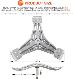 Support de <span class=keywords><strong>tambour</strong></span> de <span class=keywords><strong>lave</strong></span>-<span class=keywords><strong>linge</strong></span> à chargement frontal 4434ER0002H pour machine à laver LG Kenmore - Product Image 4